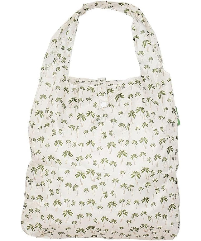 ECO CHIC Foldable Reusable Grocery Bags - Lightweight, Recycled & Reusable Shopping Bag - Waterproof Packable Tote