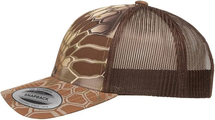 Yupoong Classic Premium Mesh 6 Panel Retro Trucker Cap | Mid Profile Snapback | OSFA | Bulk Pack Available
