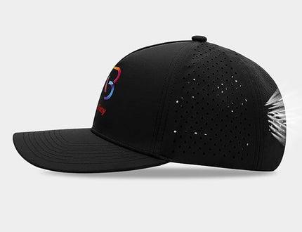 AB ALOSUNY Men Adjustable Baseball Cap with Curved Breathable Quick-Drying Laser-Cut Mesh Back Closure Hat