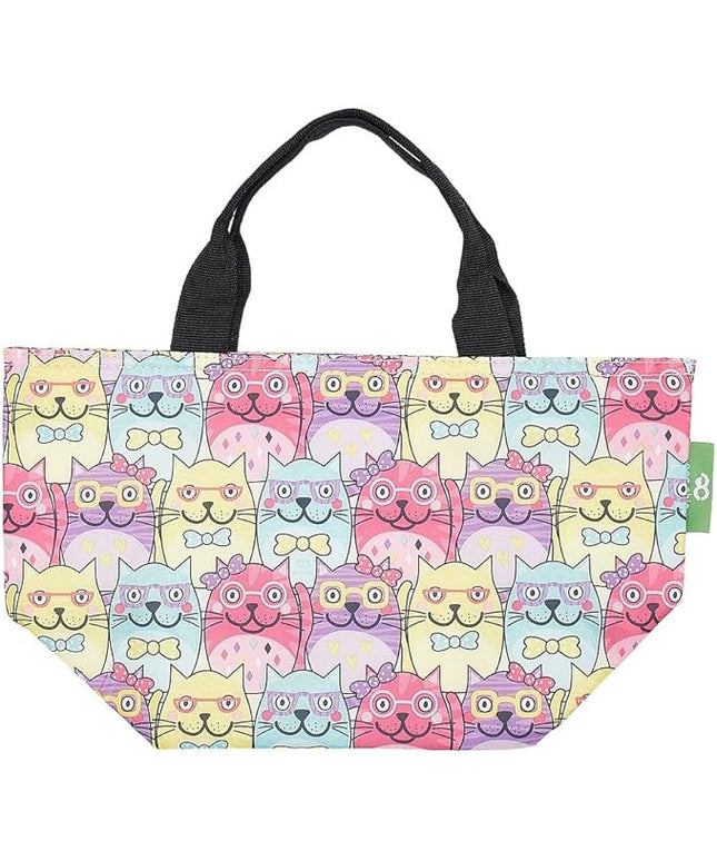 ECO CHIC Insulated Lunch Bag - Waterproof, Reusable Office Lunch Tote Bag for Women & Men - Durable Cooler in Cute Colorful Designs - Ideal for daily lunching