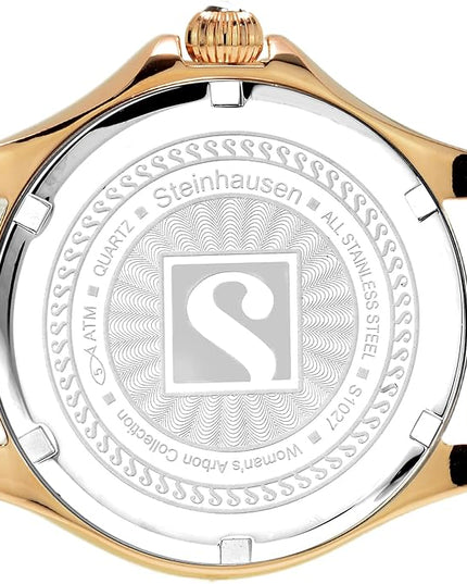 Steinhausen Arbon Collection Stainless Steel Silicone Interchangable Band Women's Watch