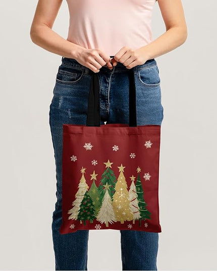 Horaldaily Canvas Tote Bag,Reusable Shoulder Tote Bag for Women Lady Casual Vacation, Shopping, Work, Gym