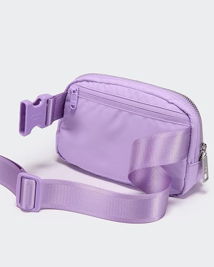 Pander Everywhere Belt Bag for Women, Fashion Waist Packs, Crossbody Bags, Everywhere Belt Bag with Adjustable Strap (Lilac Purple).