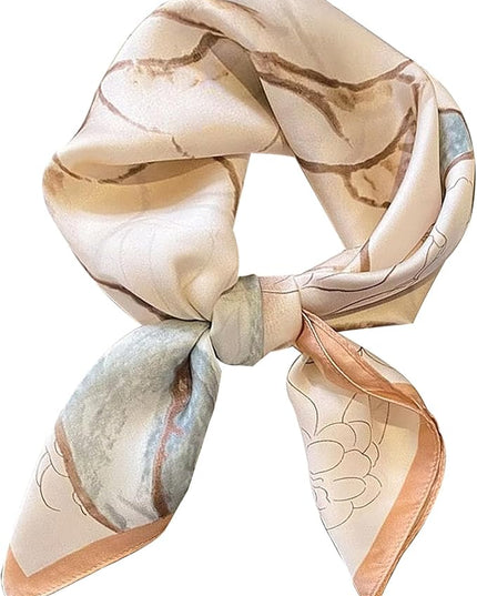 Satin Bandanas Head Scarf For Women Hair Scarves Accessories Lightweight Fashion Wrap Neck Silk Sleeping Headscarf