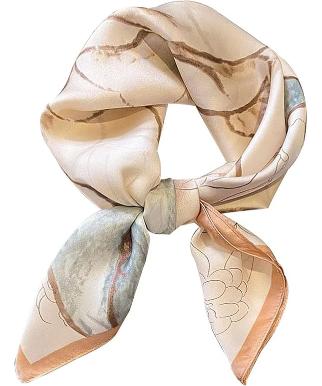 Satin Bandanas Head Scarf For Women Hair Scarves Accessories Lightweight Fashion Wrap Neck Silk Sleeping Headscarf