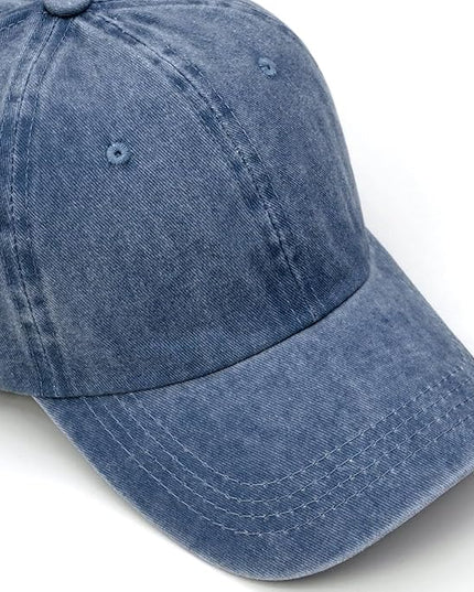 YeeHeen Ponytail Baseball Cap for Women High Messy Bun Caps Washed Cotton Hats