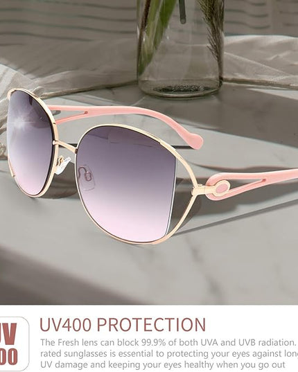 The Fresh Classic Crystal Elegant Women Beauty Design Sunglasses Gift Box