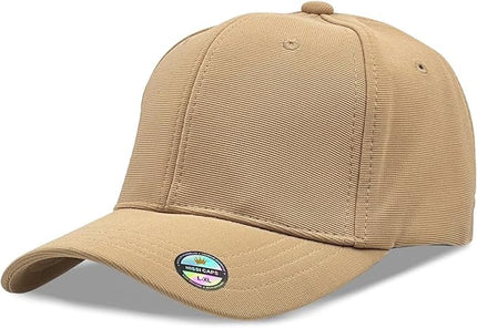 [2 Pack] Hybrid Stretch-Fitted Trucker Cap, Baseball Cap with Air Mesh