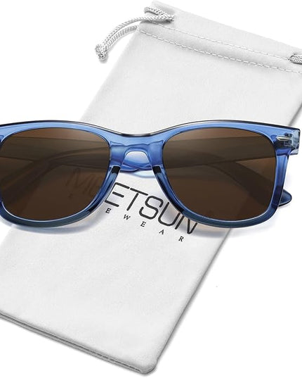 MEETSUN Polarized Sunglasses for Women Men Classic Retro Square Frame Driving Sun Glasses UV Protection