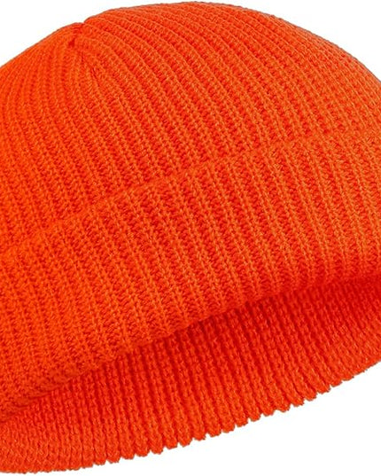 SATINIOR Trawler Beanie Watch Hat Roll-up Edge Skullcap Fisherman Beanie for Women Men