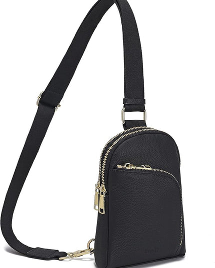 INICAT RFID Blocking Sling Bag Anti Theft Crossbody Bags Women Valentine's Day Gifts Travel Purses Vegan Leather