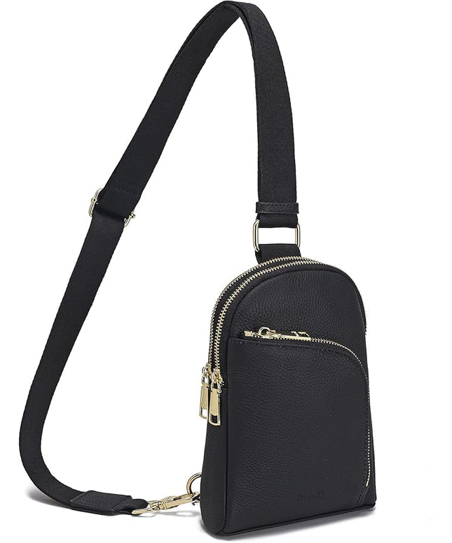 INICAT RFID Blocking Sling Bag Anti Theft Crossbody Bags Women Valentine's Day Gifts Travel Purses Vegan Leather