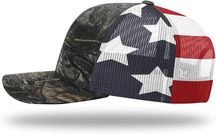 Richardson 112 Trucker Hat - Premium Adjustable Snapback Hat - Structured Six Panel Richardson Blank Caps