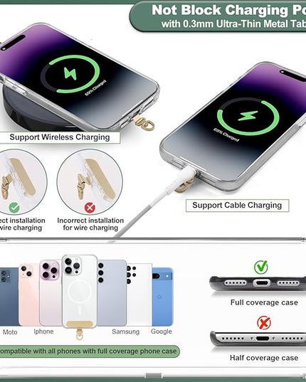 Phone Lanyard Crossbody, Adjustable Cell Phone Lanyard Neck Strap for All Phones, Universal Skin Friendly Phone Strap Crossbody for Women and Men