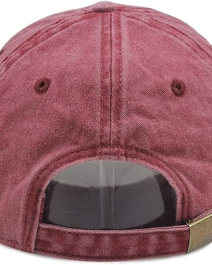 HH HOFNEN Men Women Washed Distressed Twill Cotton Baseball Cap Vintage Adjustable Dad Hat