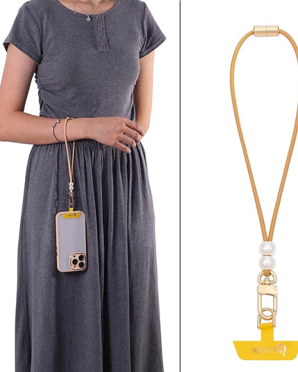 leather phone strap-leather phone wrist strap 2-in-1 Dual-purpose removable