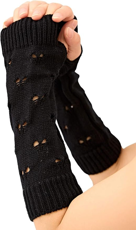 Arm Warmers Fairy Grunge Fingerless Punk Goth Emo Gloves Y2K Accessories Cottagecore