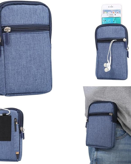 Universal Cell Phone Purse Multipurpose Waist Pack Bag for Outdoor Sports Moblie Phone Carrying Cases Belt Bag Pouch for iPhone X/8/7/6/6S Plus Samsung Galaxy Series Phones Under 6.3'' from WaitingU