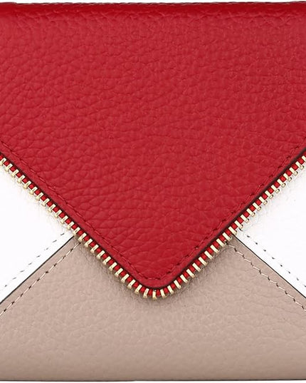 Lavemi Ultra Thin Small Compact Leather Womens Girls Wallets RFID Blocking Credit Card Holder for Women