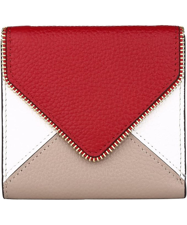 Lavemi Ultra Thin Small Compact Leather Womens Girls Wallets RFID Blocking Credit Card Holder for Women