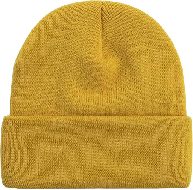 NPQQUAN Beanie for Men Women Winter Hats for Mens Beanie Cuffed Knit Beanies Skull Cap