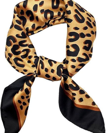 Satin Bandanas Head Scarf For Women Hair Scarves Accessories Lightweight Fashion Wrap Neck Silk Sleeping Headscarf