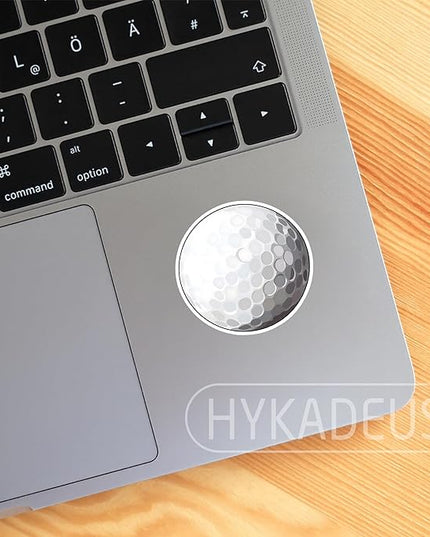 (3Pcs) Golf Ball Stickers Waterproof Vinyl Golf Ball Decals for Water Bottle, Tumbler, Laptop, Phone Case, Poster Board, Scrapbooking, Team Players, Coach, 3" x 3"