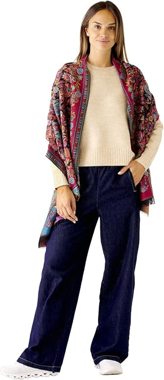 Scarf for Women Spanish Design Elegant Long Shawl Scarves for Summer Fall