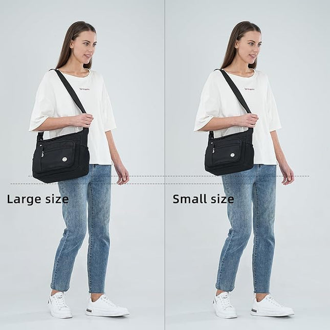 MINTEGRA Women Shoulder Handbag Roomy Multiple Pockets Bag Ladies Crossbody Purse Fashion Tote Top Handle Satchel