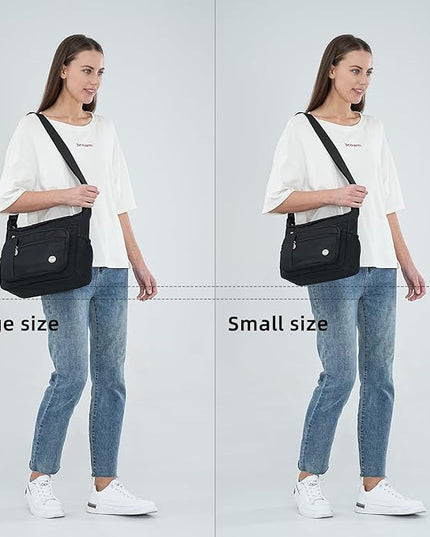 MINTEGRA Women Shoulder Handbag Roomy Multiple Pockets Bag Ladies Crossbody Purse Fashion Tote Top Handle Satchel
