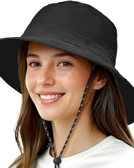 Sukeen Bucket Hat, Waterproof, Skin-Friendly, Shields Neck, Quick-Dry, Breathable, Hat for Fishing, Travel hat