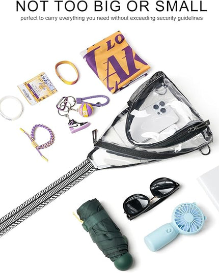7L Sling Bag For Women Men Backpack Fanny Pack Crossbody Chest Travel Shoulder Belt Bags Purse Handbag PU Leather