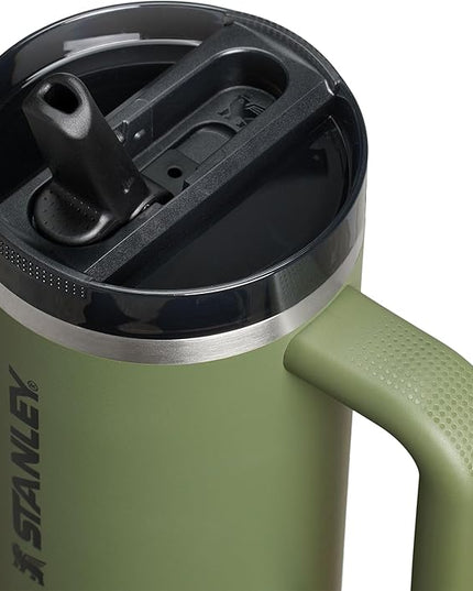 STANLEY Quencher ProTour Flip Straw Tumbler with Leakproof Lid | Built-In Straw & Handle | Cupholder Compatible for Travel | Insulated Stainless Steel Cup | BPA-Free