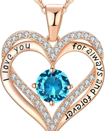 18K Rose Gold Necklaces for Women Birthday Gifts for Women Jewelry for Women Birthday Gifts for Wife Girlfriend Daughter Wife Birthday Gifts for Anniversary Mothers Day Christmas Valentines Gifts