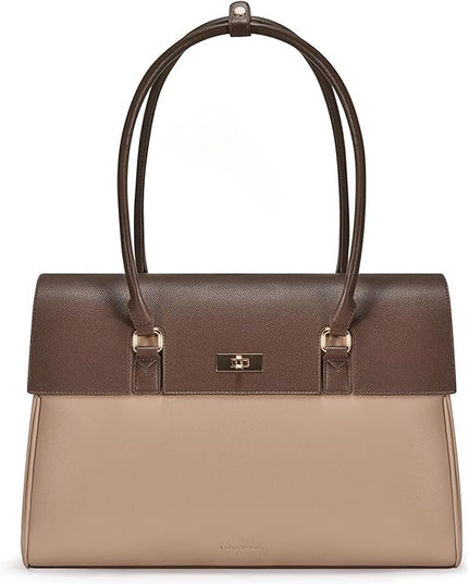 LOVEVOOK Laptop Bag for Women Work Tote Messenger Bag Waterproof Business Office Professional Handbag Shoulder Bag