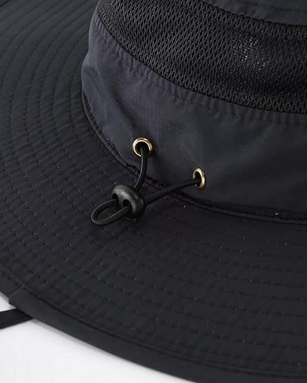 Home Prefer UPF 50+ Men's Sun Hat Wide Brim Bucket Hat UV Protection Hat for Mens Womens Beach Safari Gardening Golf Fishing