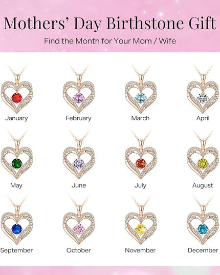 18K Rose Gold Necklaces for Women Birthday Gifts for Women Jewelry for Women Birthday Gifts for Wife Girlfriend Daughter Wife Birthday Gifts for Anniversary Mothers Day Christmas Valentines Gifts