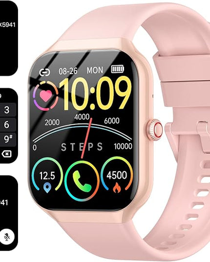 Fempoin Smart Watch, Smartwatch for Men Women 110 Sport Modes Fitness Watch, Smart Watches with Sleep Heart Rate Monitor, Pedometer, IP68 Waterproof for iOS Android