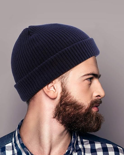 SATINIOR Trawler Beanie Watch Hat Roll-up Edge Skullcap Fisherman Beanie for Women Men