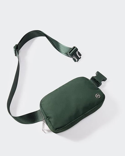 Pander Everywhere Belt Bag for Women, Fashion Waist Packs, Crossbody Bags with Adjustable Strap (Legacy Green).