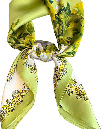 Dailyacc Hair Bandanas Scarf For Women Lightweight Fashion Neck Silk Satin Head Scarves For Sleeping Handbags Scarf
