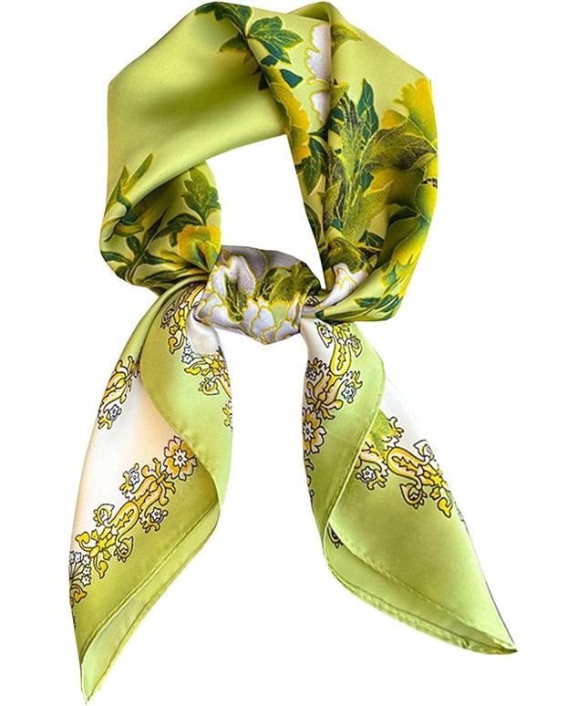 Dailyacc Hair Bandanas Scarf For Women Lightweight Fashion Neck Silk Satin Head Scarves For Sleeping Handbags Scarf