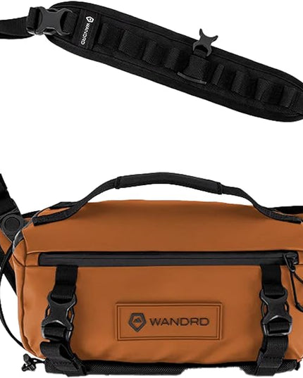 WANDRD ROGUE V1 6L Sling: Compact Camera Sling and Crossbody Bag with Fast Access, 3-Way Carry– Lightweight Everyday Bag Great for Travel, Photography, and Daily Use (Sedona Orange)