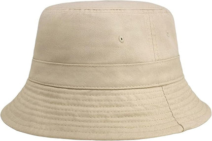 Hot Summer Bucket Hat - Trendy Cotton Sun Hat for Beach, Golf, Fishing - Fun Outdoor Vacation Boonie for Men and Women
