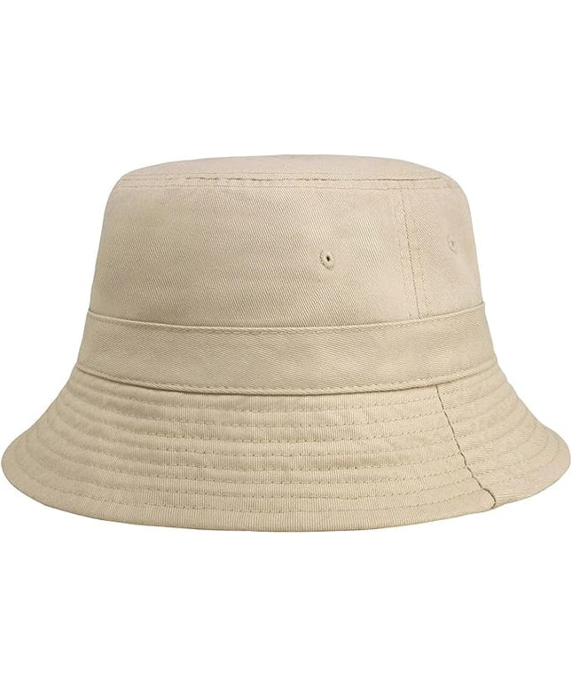 Hot Summer Bucket Hat - Trendy Cotton Sun Hat for Beach, Golf, Fishing - Fun Outdoor Vacation Boonie for Men and Women