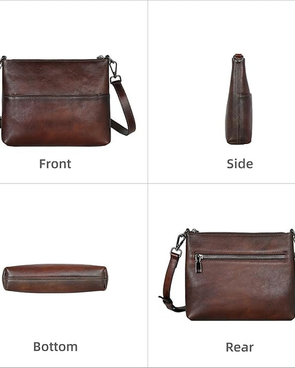 Iswee Crossbody Bag for Women Leather Purses Fashion Designer Handbags