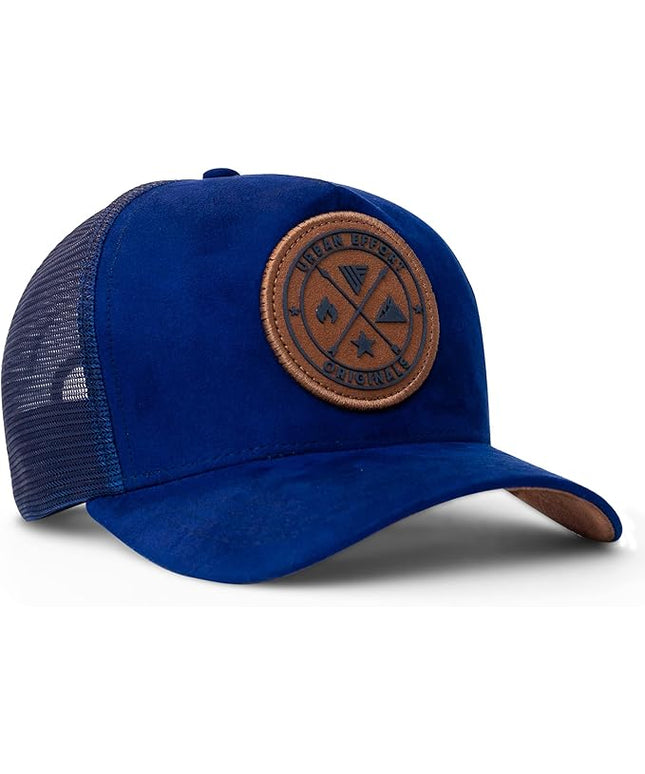 Urban Effort Mesh Back Cap - for Men and Women Baseball Hat 5-Panel Trucker Hat - Great Snapback Closure for Hunting & Hiking