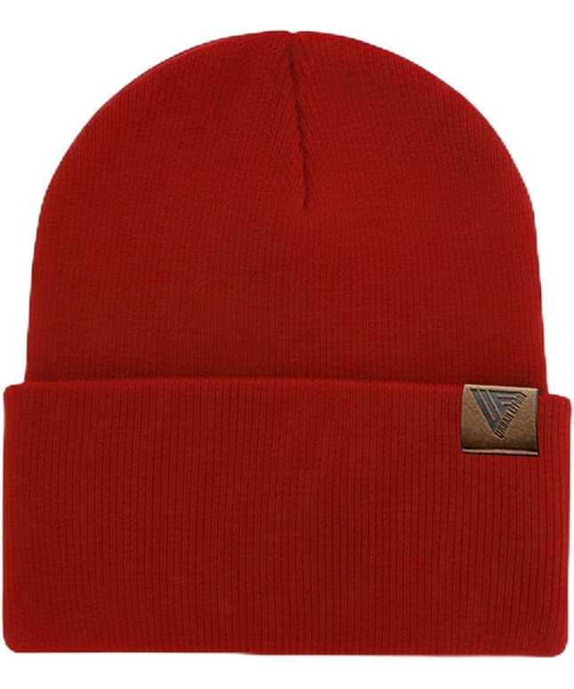 Urban Effort Beanie for Men Women – Warm Acrylic Unisex Knit Winter Hats for Men, Soft Stretch Fit, Classic Streetwear Style