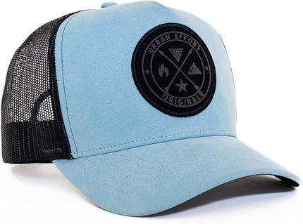 Urban Effort Mesh Back Cap - for Men and Women Baseball Hat 5-Panel Trucker Hat - Great Snapback Closure for Hunting & Hiking