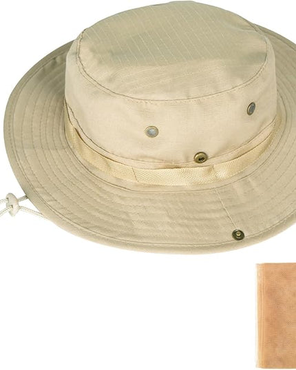 Sun Hats for Men Women Boonie Hat UPF 50+ Bucket Hat Wide Brim UV Protection Fishing Hiking Safari Outdoor Hats